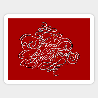 MERRY CHRISTMAS Sticker